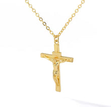 Load image into Gallery viewer, Jesus on the Cross Necklace