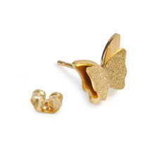 Load image into Gallery viewer, Butterfly Frosted Stud Earrings