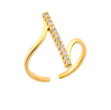 Load image into Gallery viewer, Zircon Line Ring