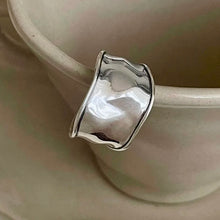 Load image into Gallery viewer, Hammered Wide Ring