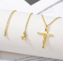 Load image into Gallery viewer, Jesus on the Cross Necklace