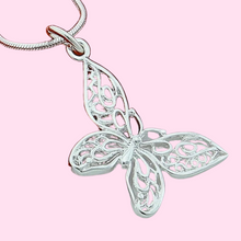 Load image into Gallery viewer, Butterfly Pendant Necklace