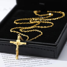 Load image into Gallery viewer, Jesus on the Cross Necklace