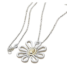 Load image into Gallery viewer, Hollow Flower Pendant & Necklace