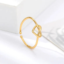 Load image into Gallery viewer, Knot Heart Ring