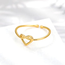 Load image into Gallery viewer, Knot Heart Ring
