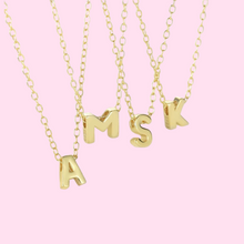 Load image into Gallery viewer, Mini Letter Pendant Necklace