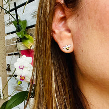 Load image into Gallery viewer, Bee & Daisy Stud Earrings