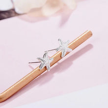 Load image into Gallery viewer, Sandy Starfish Stud Earrings