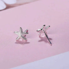 Load image into Gallery viewer, Sandy Starfish Stud Earrings