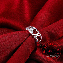 Load image into Gallery viewer, Up & Down Hollow Heart Ring