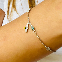 Load image into Gallery viewer, Daisy & Bee Charm Bracelet