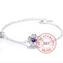 Load image into Gallery viewer, Cherry Blossom Flower Bracelet