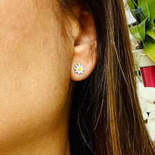 Load image into Gallery viewer, Bee & Daisy Stud Earrings