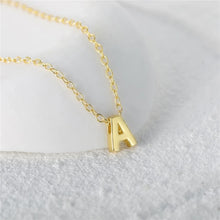 Load image into Gallery viewer, Mini Letter Pendant Necklace
