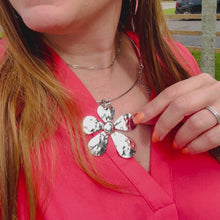 Load and play video in Gallery viewer, Big Flower Necklace