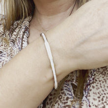 Load and play video in Gallery viewer, Pave Crystals Cuff Bangle Bracelet