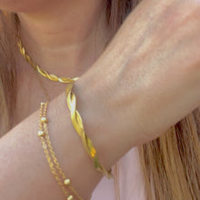 Load and play video in Gallery viewer, Braided Necklace & Bracelet Set