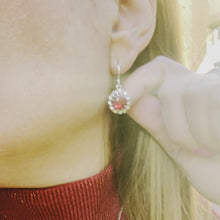 Load and play video in Gallery viewer, Zircon Color Pendant Necklace & Earrings Set