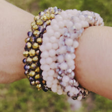 Load and play video in Gallery viewer, 3 Crystal Bracelets Set