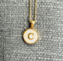 Load image into Gallery viewer, Sun Letter Pendant Necklace