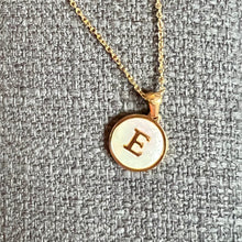 Load image into Gallery viewer, Sun Letter Pendant Necklace