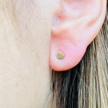 Load image into Gallery viewer, Mini Heart Stud Earrings