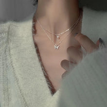 Load image into Gallery viewer, Double Butterfly Necklaces