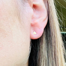 Load image into Gallery viewer, Mini Heart Stud Earrings