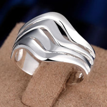 Load image into Gallery viewer, Water Ripple Ring