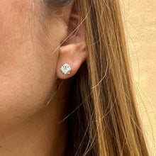 Load image into Gallery viewer, Crystal Flower Stud Earrings (Secret Gift)