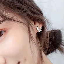 Load image into Gallery viewer, Double Butterfly Stud Earrings