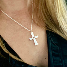 Load image into Gallery viewer, Heart Cross Necklace