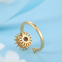 Load image into Gallery viewer, Sunflower Anti-Stress/Anxiety Fidget Ring