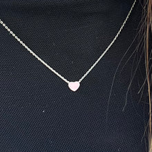 Load image into Gallery viewer, Mini Double-sided Color Heart Necklace
