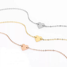 Load image into Gallery viewer, Heart Charm Bracelet