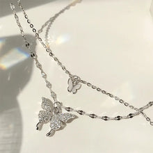 Load image into Gallery viewer, Double Butterfly Necklaces