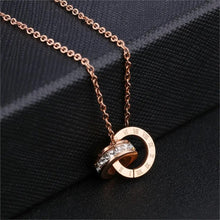 Load image into Gallery viewer, Timeless Roman Numeral Necklace