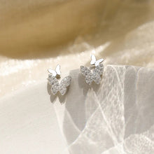 Load image into Gallery viewer, Double Butterfly Stud Earrings