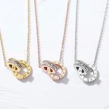 Load image into Gallery viewer, Timeless Roman Numeral Necklace