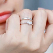 Load image into Gallery viewer, Double Love Heart Ring