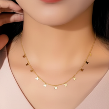Load image into Gallery viewer, Mini Dangling Butterfly Necklace
