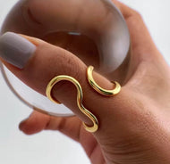 Big Heart Open Ring