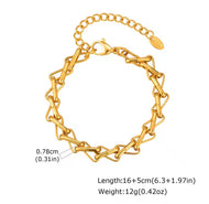 Criss-Cross Bracelet