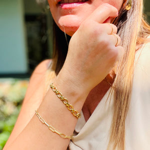 Round Links Luxe Bracelet