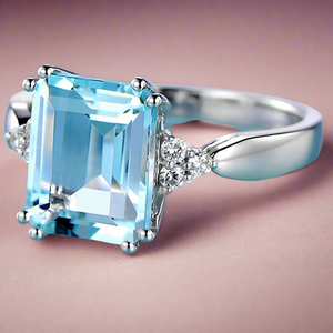 Aquamarine Ring