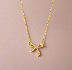 Bow Necklace