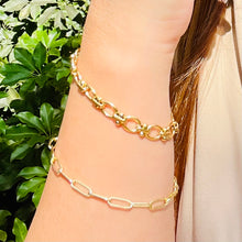 Load image into Gallery viewer, Round Links Luxe Bracelet
