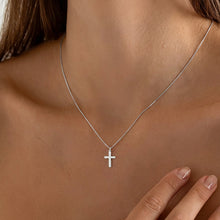 Load image into Gallery viewer, Solid Simple Cross Necklace
