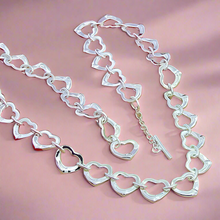 Load image into Gallery viewer, All Hearts Hollow Necklace
